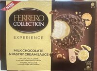 Ferrero Milk & Pastry Cream Sauce Ice Cream