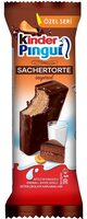 Kinder pingui sachertorte inspired