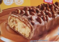 Barres proteines saveur  chocolat cacahuètes et caramel