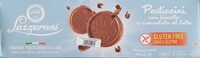 Pasticcini con biscotto e cioccolato al latte