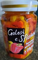 Golosi e sfiziosi peperoni arrostiti a filetti