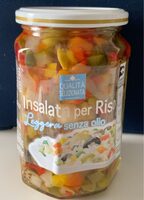 Insalata per riso leggera senza olio