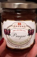 Composta biologica di prugne