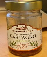 Miele italiano di castagno biologico