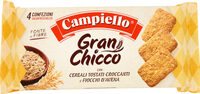 Gran chicco con cereali tostati croccanti e fiocchi d'avena