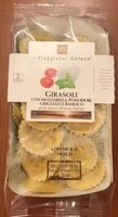 Girasoli con mozzarella, pomodori grigliati e basilico