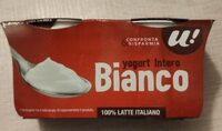 Yogurt intero bianco