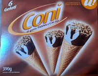 Coni al gusto panna e cacao