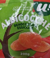 Albicocche denocciolate essiccate