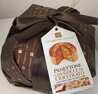 Panettone con gocce di cioccolato