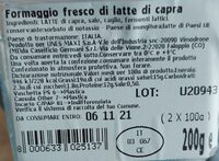 Formaggio capra