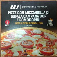 Pizze con Mozzarella di Bufala Campana DOP e Pomodorini Surg