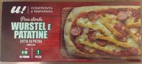Pizza Stirata Wurstel e Patatine Surgelata