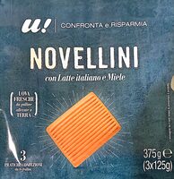 Biscotti novellini con latte e Miele