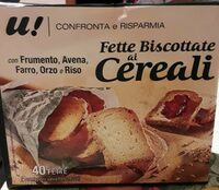 Fette biscottate ai cereali