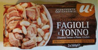 Piatto pronto fagioli e tonno