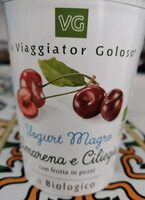 Yogourt magro amarena e ciliegia