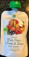 Purea di Mela,Pesca e Frutti di Bosco