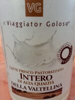 Latte fresco pastorizzato intero di alta qualità