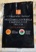 Treccia filab Mozzarella di bufala campana DOP treccia fatta a mano