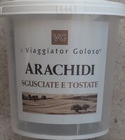 Arachidi sgusciate e tostate
