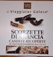 Scorzette di arancia ricoperte di cioccolato