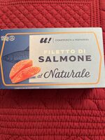 Filetto di salmone al naturale