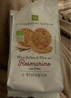 Mini gallette di mais con rosmarino non fritte