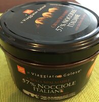 Crema spalmabile 57% Nocciole Italiane