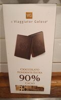 Cioccolato fondente extra 90% cacao