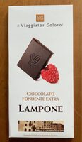 Cioccolato fondente extra con lamponi