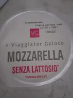 Mozzarella senza lattosio