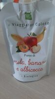 Mela, banana e abbicocca