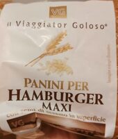 Panini per hamburger maxi