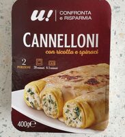 Cannelloni con ricotta e spinaci