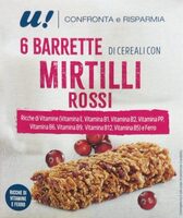 Barrette Mirtilli Rossi