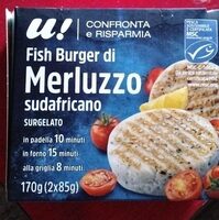 Fish burger di Merluzzo sudafricano