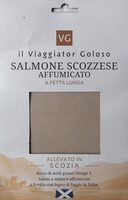 Salmone scozzese affumicato a fetta lunga
