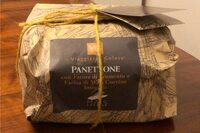 Panettone con farina di frumento e di mais corvino integrale