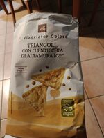 Triangoli con "Lenticchia di Altamura IGP"