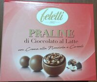 Praline di cioccolato al latte
