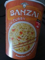 Noodles tipo orientale gusto curry