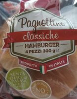 Pagnottine classiche hamburger