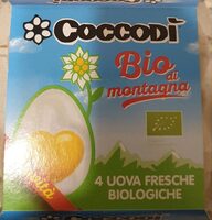 Coccoli Bio di montagna  4 uova fresche biologiche