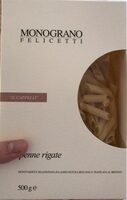 Organic Il Cappelli Penne Rigate Pasta By Monograno