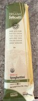 Italia organic spaghettini pasta
