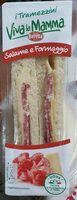 I tramezzini  viva la mamma salame e formaggio