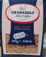 Pasta all'uovo sfoglia ruvida