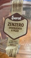 Zenzero disidratato a pezzi