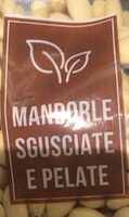 Mandorle sgusciate e pelate